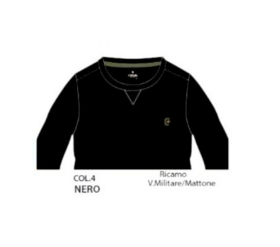 Men&#39;s crewneck sweater with internal fleece M-3XL FE3574 Coveri 